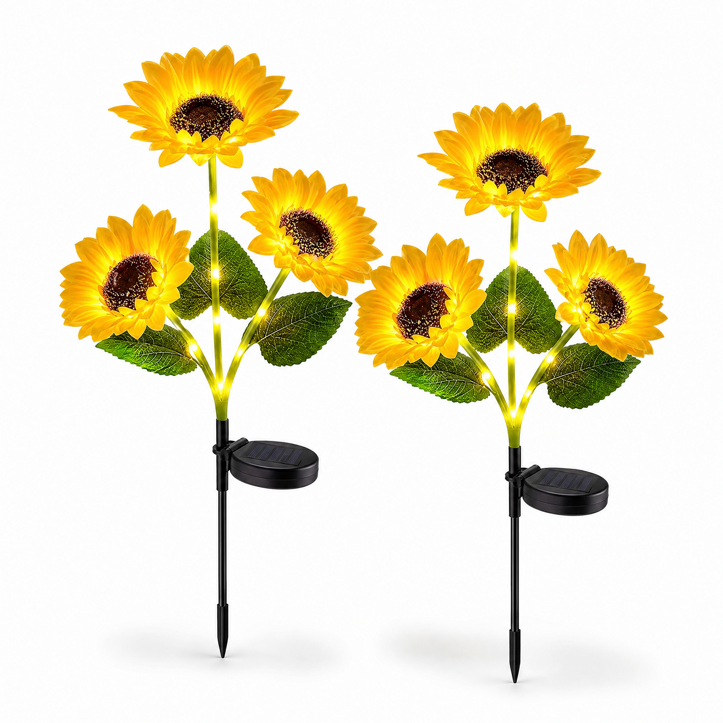 🌻 🌞Solar LED Sunflower Garden Lights-29.6inch/74cm