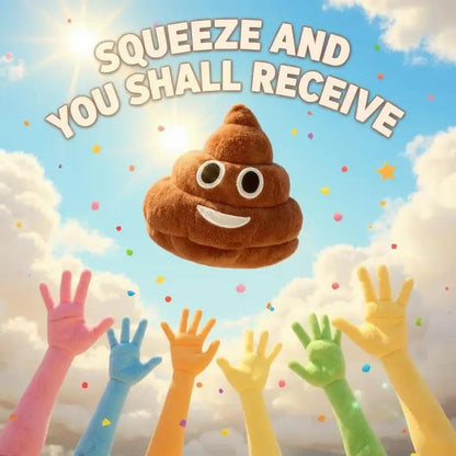 Funny  Poop Plush Toy – Makes Fart Sounds!