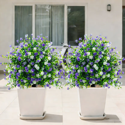 🌱🌱🌱artificial potted trees with ground stake
