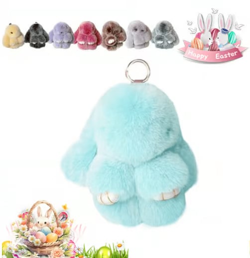 🐰 Handmade Soft Bunny Charms