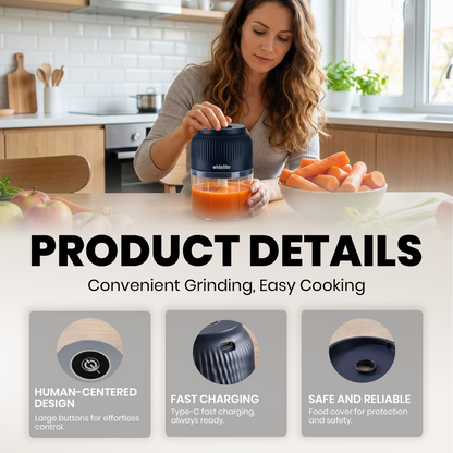 Widelite Compact Smart Electric Food Grinder