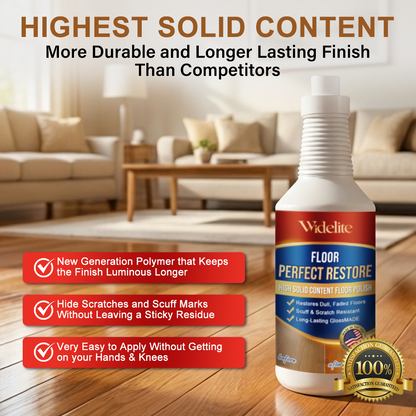 ✨🧴 WideLite Perfect Floor Restore High Solid Content Floor Polish
