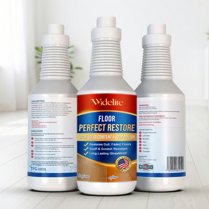 ✨🧴 WideLite Perfect Floor Restore High Solid Content Floor Polish