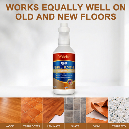 ✨🧴 WideLite Perfect Floor Restore High Solid Content Floor Polish