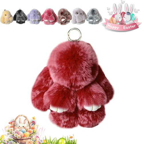 🐰 Handmade Soft Bunny Charms