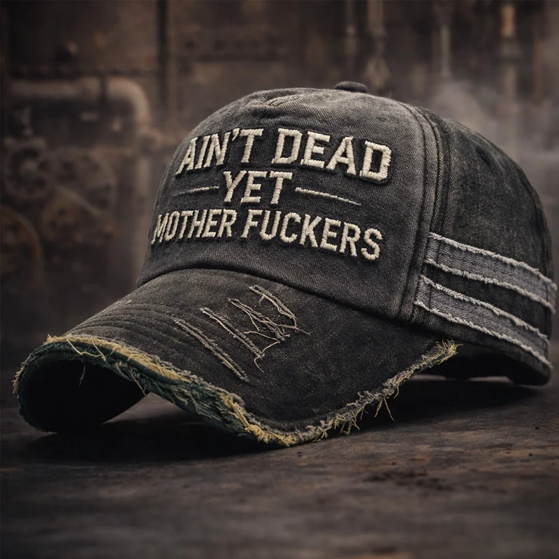 Ain't Dead Yet Vintage Trucker Cap