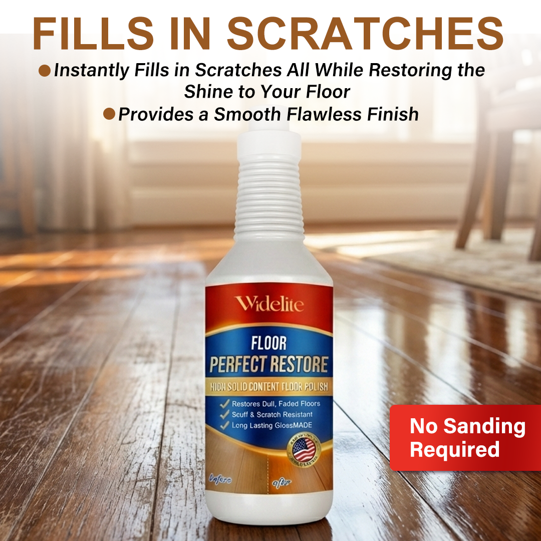 ✨🧴 WideLite Perfect Floor Restore High Solid Content Floor Polish