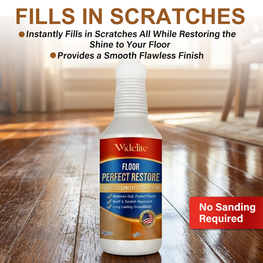 ✨🧴 WideLite Perfect Floor Restore High Solid Content Floor Polish