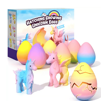 🦄 Magical Hatching Unicorn Eggs (6-Pack)