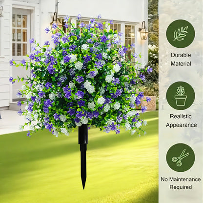 🌱🌱🌱artificial potted trees with ground stake