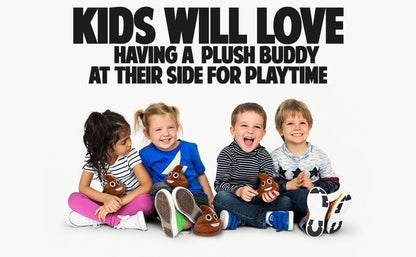 Funny  Poop Plush Toy – Makes Fart Sounds!