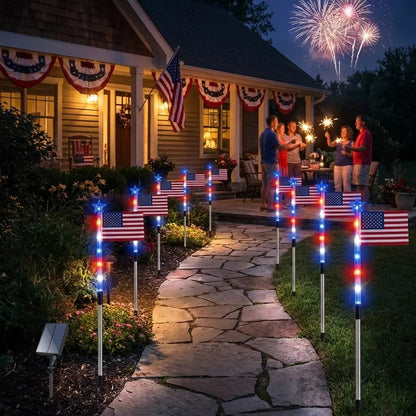 🏆Flash Sale-49% OFF⚡ 50K+ SOLD! 3 x 6 Ft LED Patriotic Bunting Banner for America's 250th